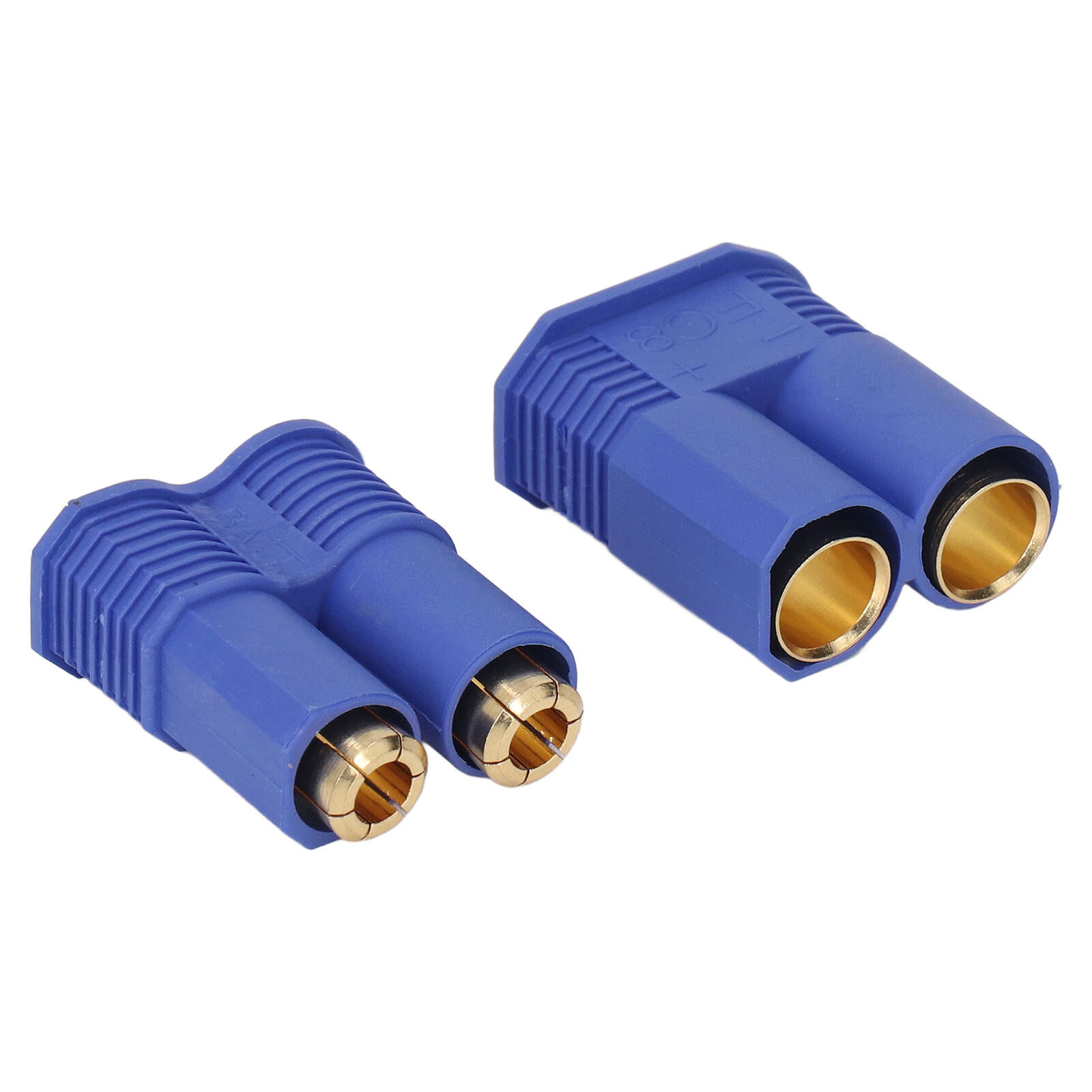 10 Set EC8 Plug 8mm Brass Gold Plated Male Female Connector Plug With Housing