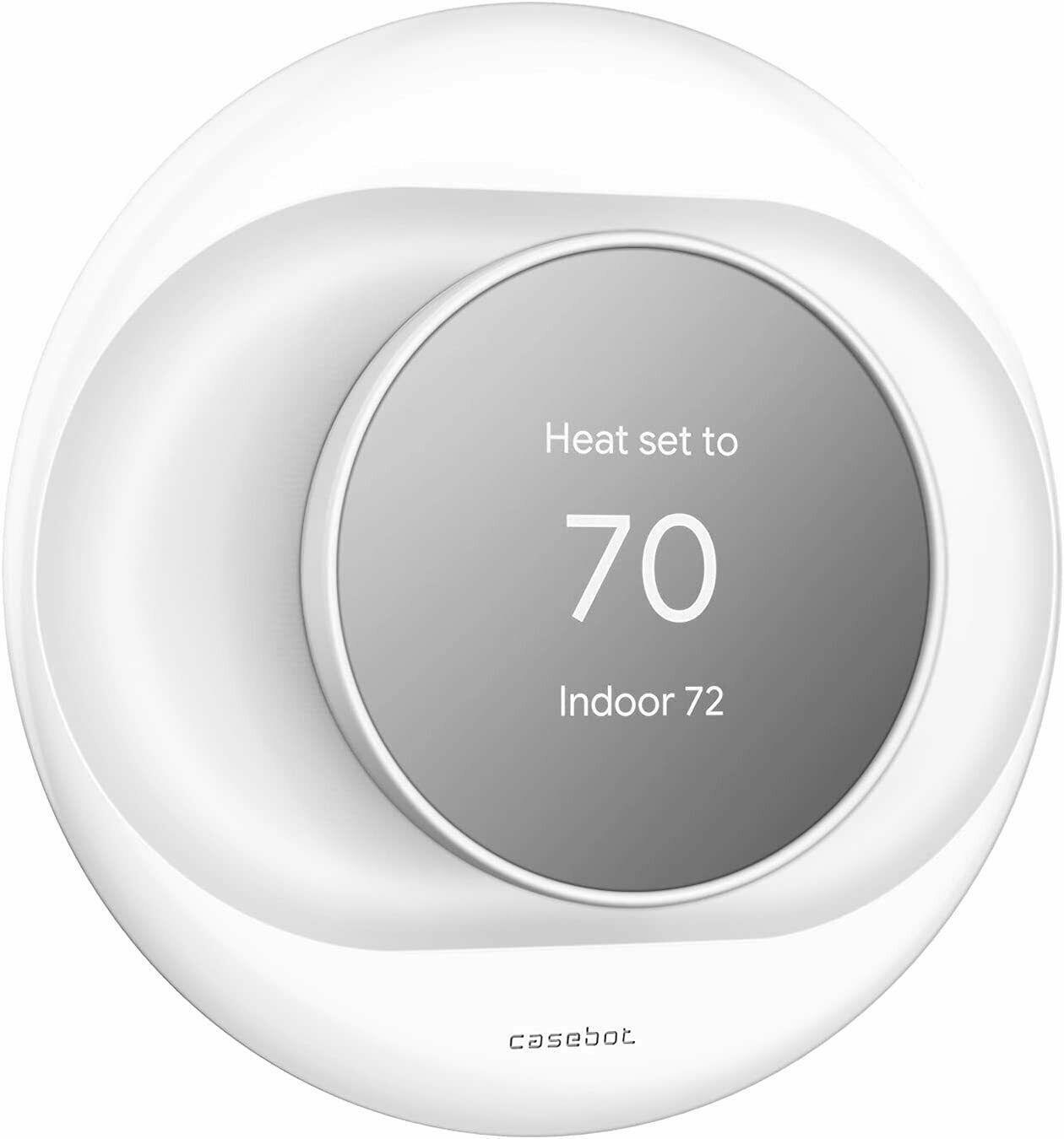 Wall Plate Cover For Google Nest Thermostat 2020 Bracket Mount Practical Case