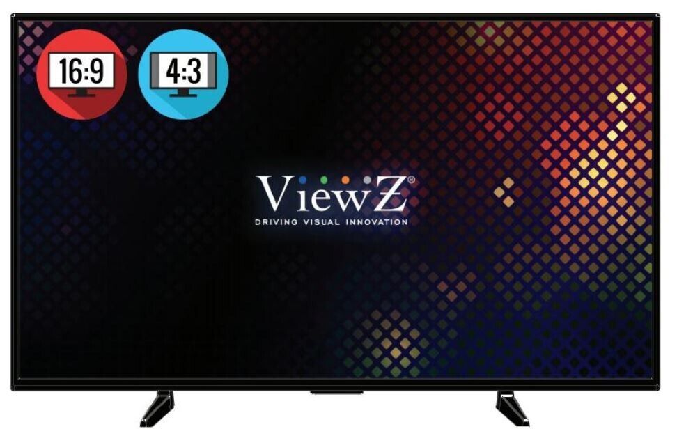 ViewZ VZ-43CMP 43 inch HD  HDMI/VGA/PC Widescreen LED CCTV, Ad, Menu Monitor