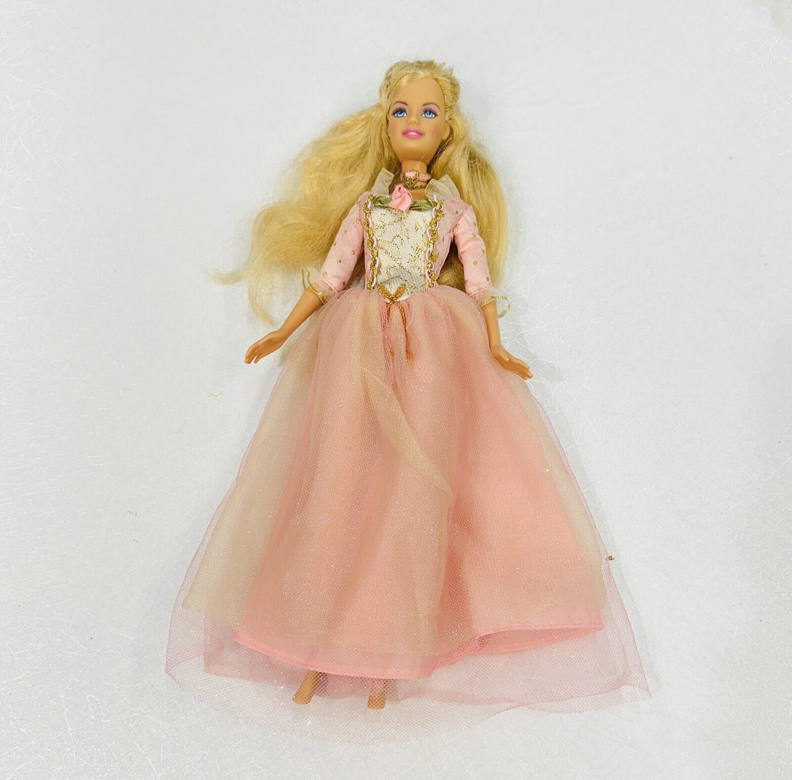 2004 Barbie The Princess & The Pauper Singing Anneliese Doll WORKS Mattel