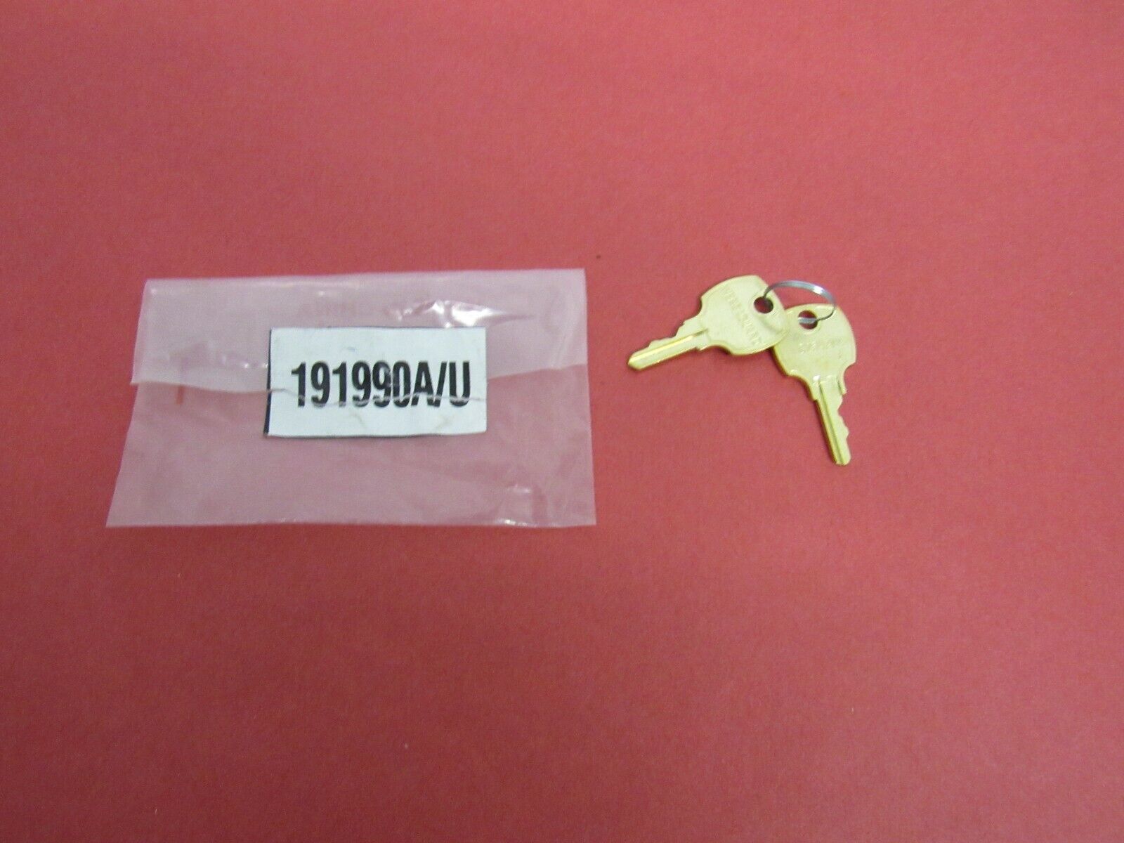 Pair of Honeywell Thermostat Lock Box Keys Versaguard C254A