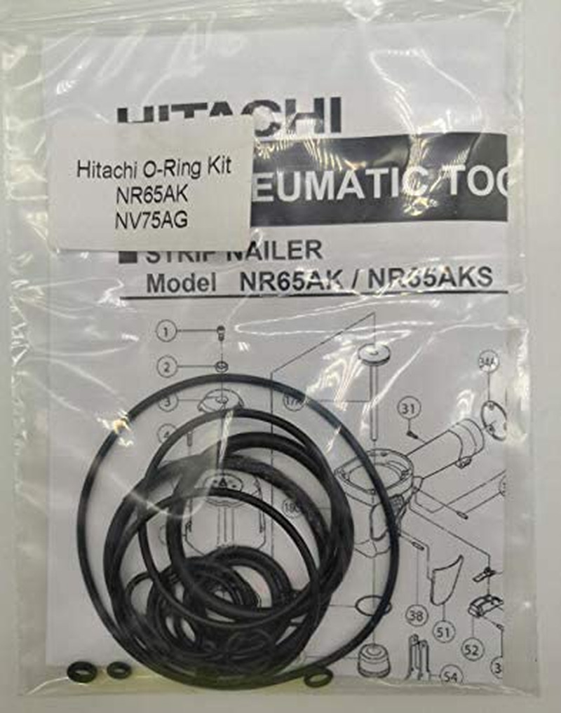 NR65AK NV75AG O-Ring Kit for Hitachi 2-1/2\