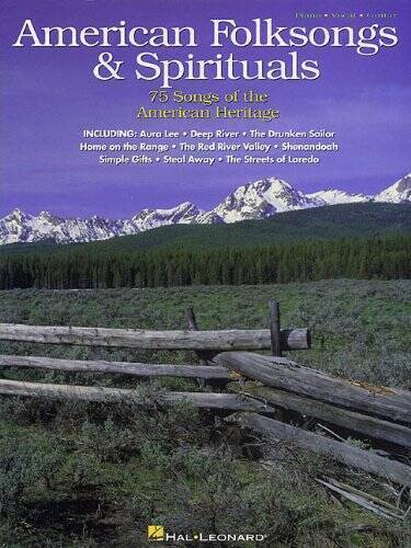 American Folksongs  Spirituals - Paperback By Hal Leonard Corp - ACCEPTABLE