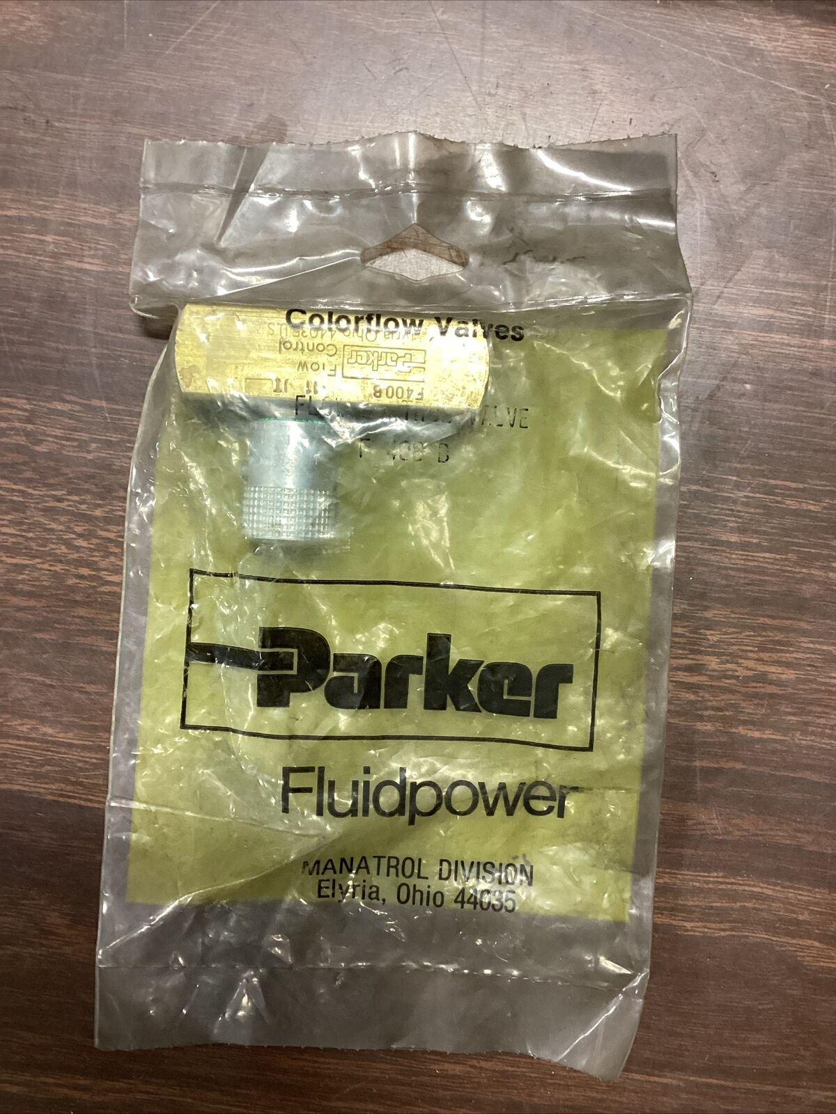 Parker F400B Flow Control Valve