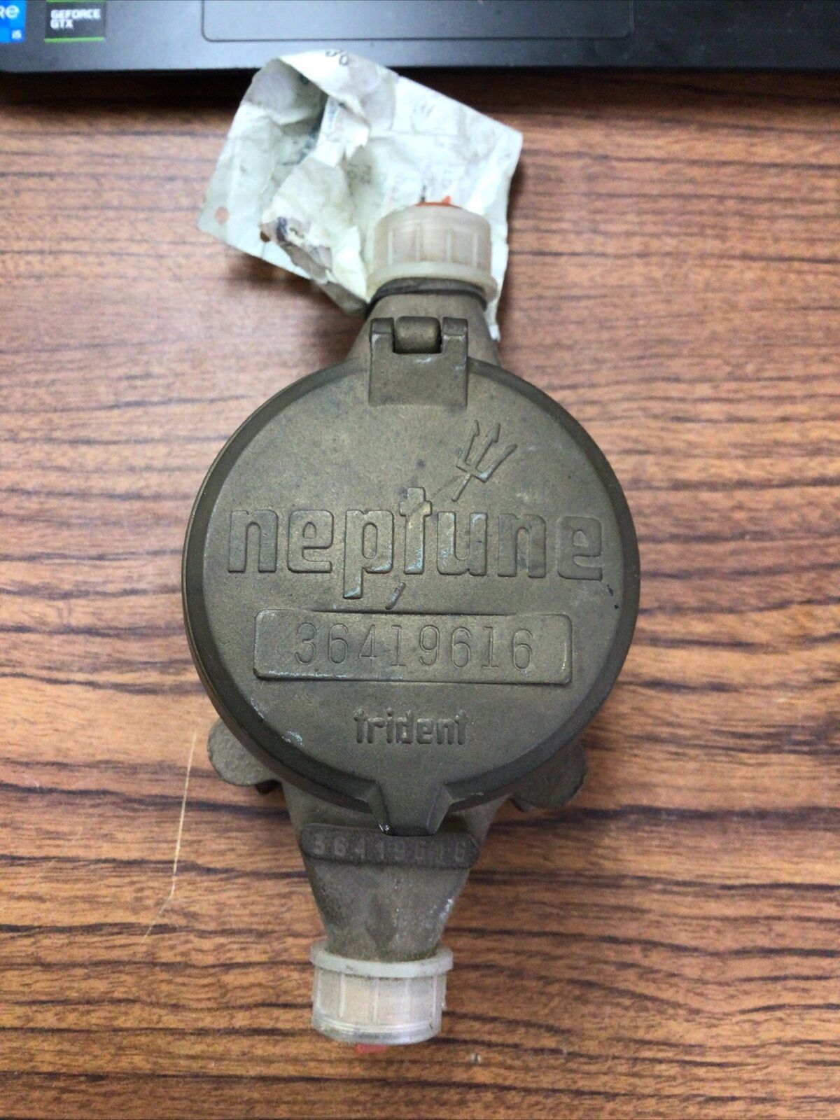 Vintage Neptune Trident Water Meter 5/8\