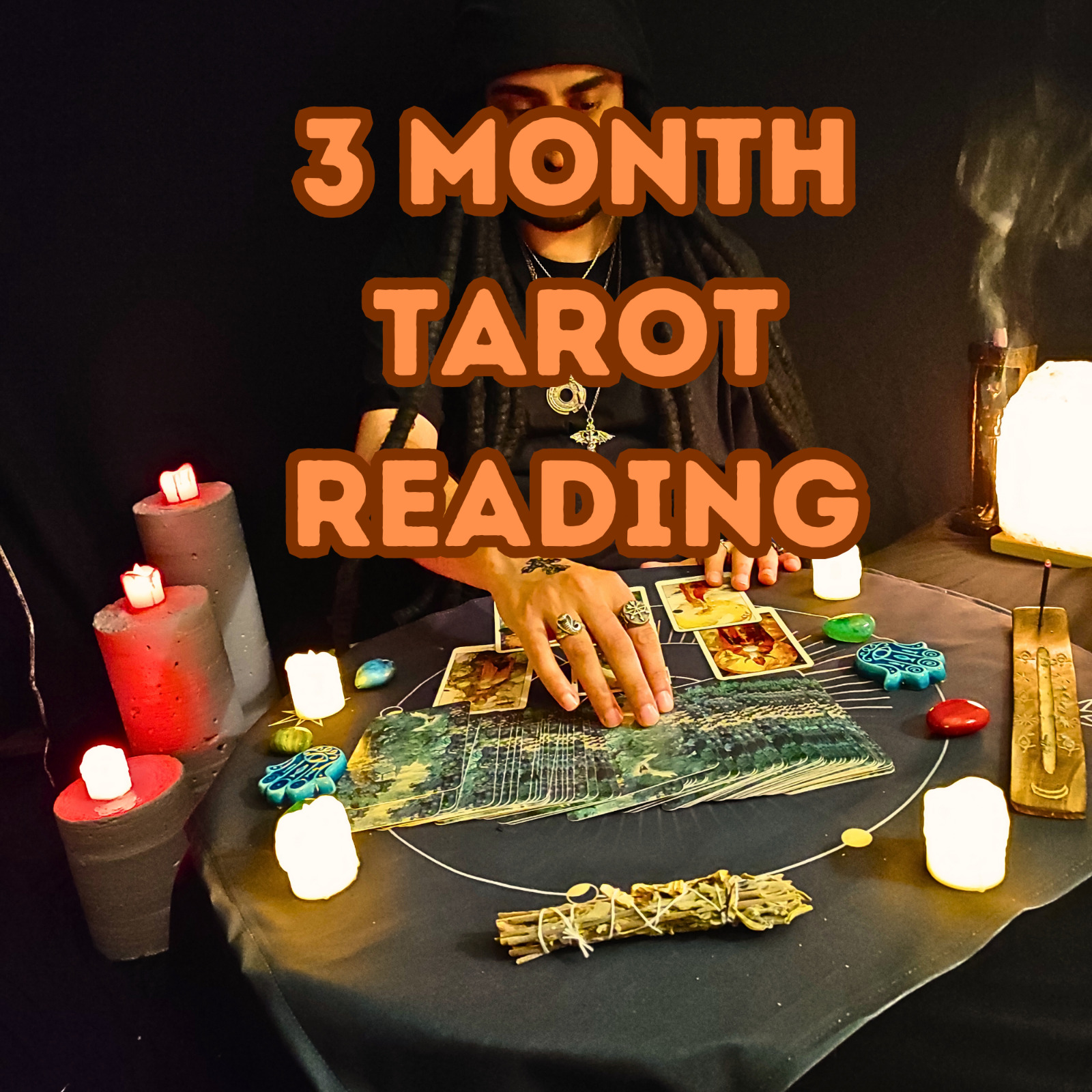 3 Month Same Day Psychic Tarot Reading, Love Career Soulmate Reading