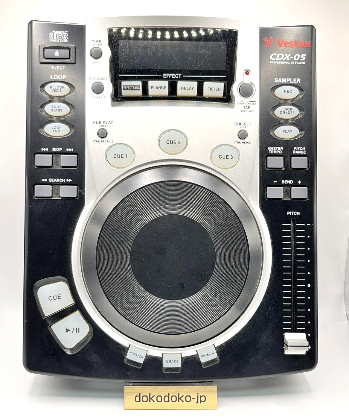 Vestax CDX-05 Professional Turntable Mixing CD Player from Japan