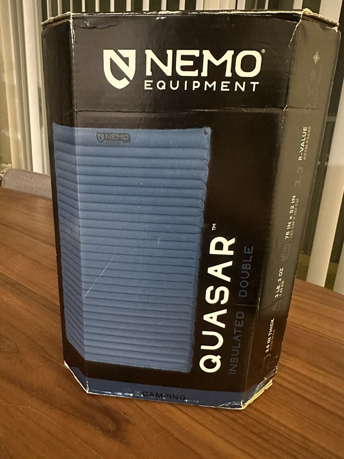 NEMO Quasar  Lightweight Sleeping Pad, Double - New