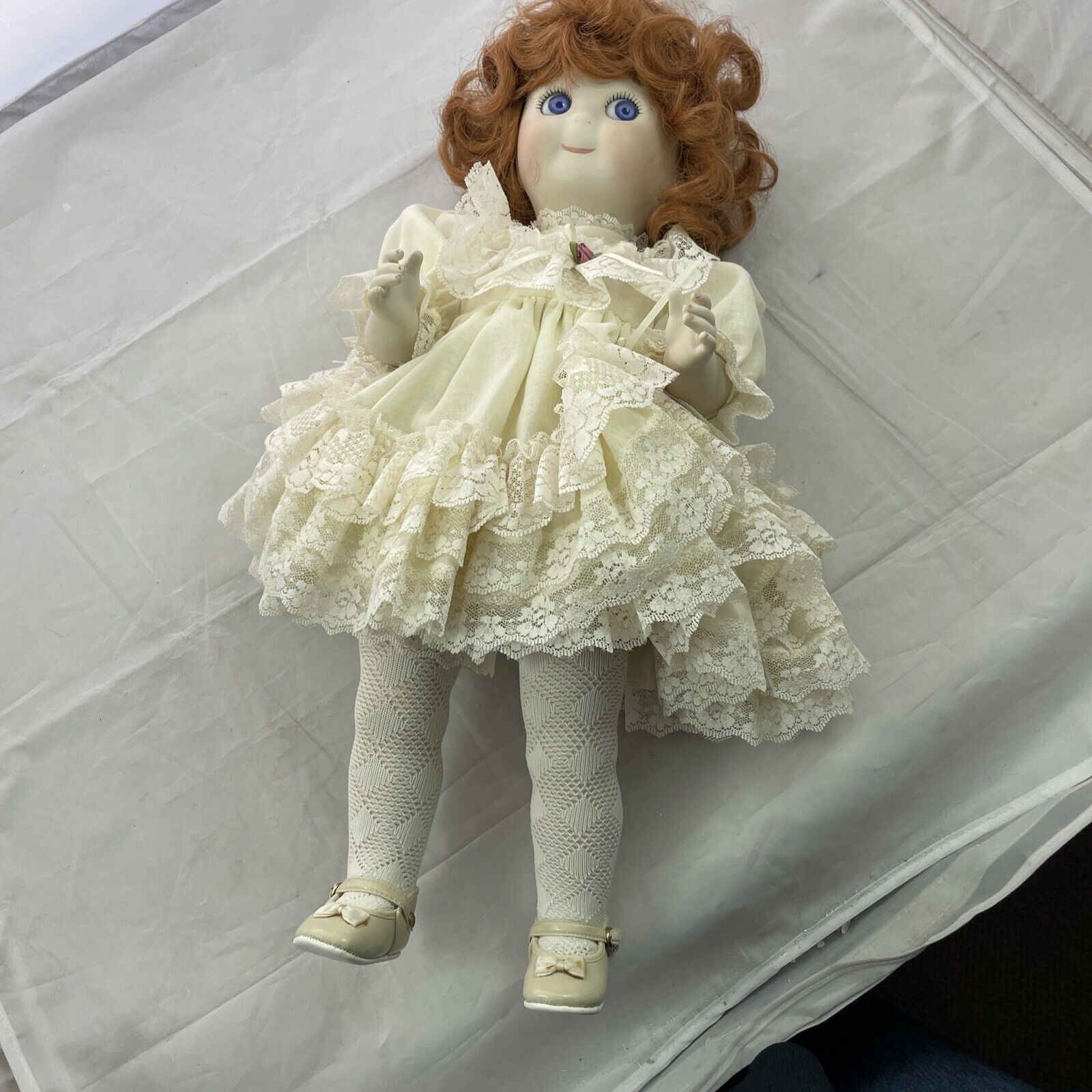 Francine Cee Porcelain Googly Eyed Doll 19\