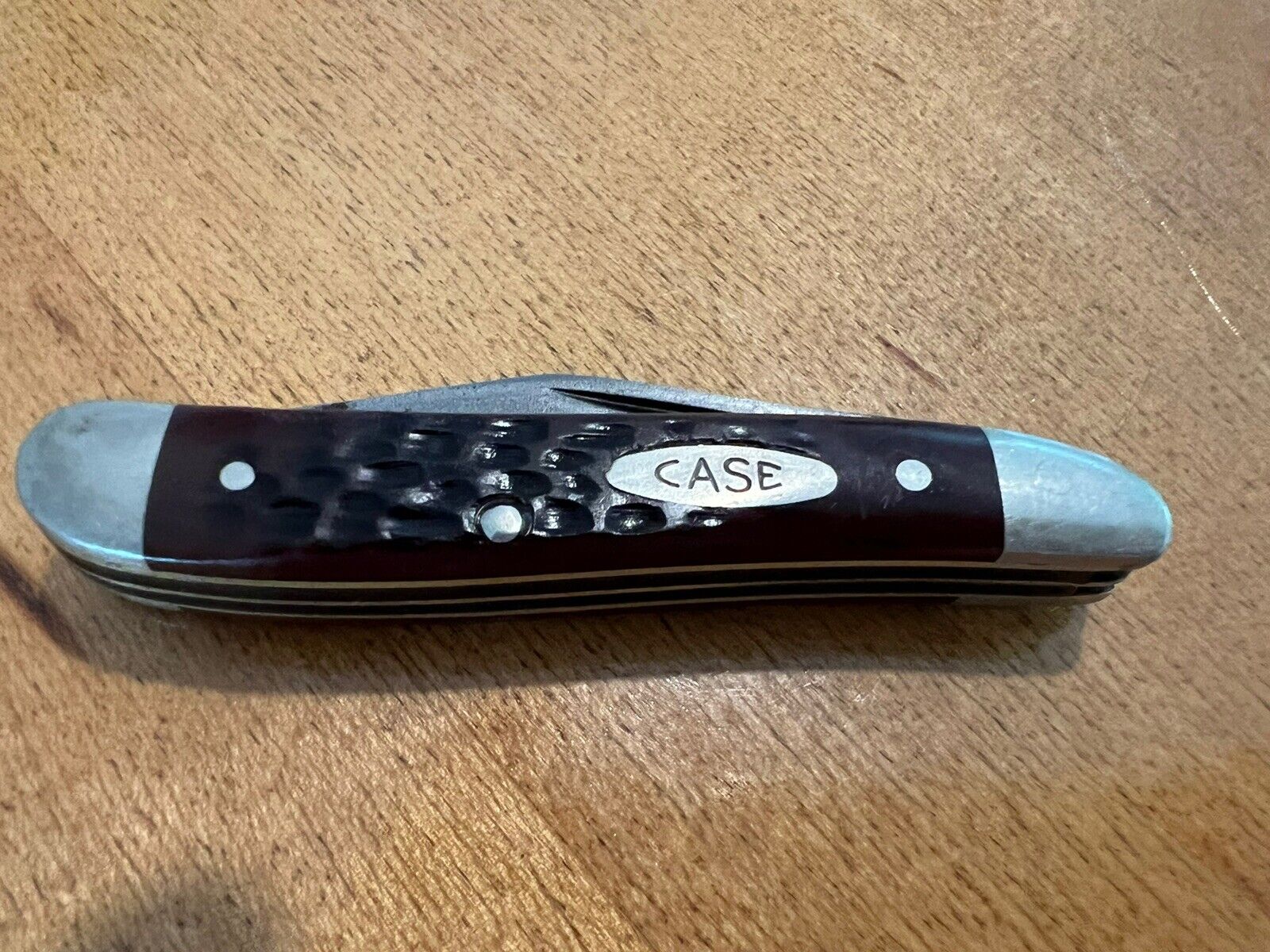 Case XX Antique Vintage 6220 Two Blade Peanut Pocket Knife