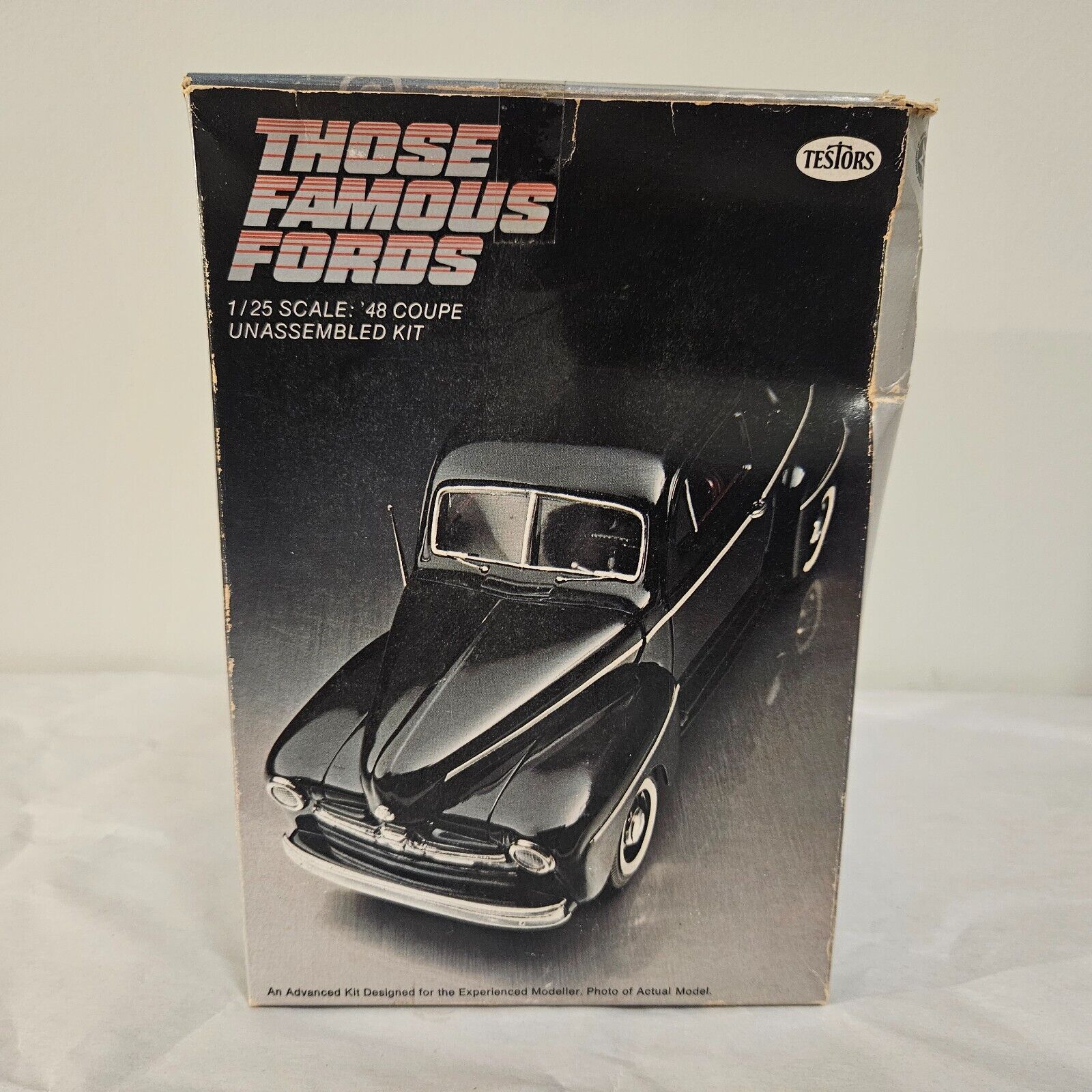 Testors Those Famous Fords 1948 Ford Coup 1/25 Scale Model Kit (SEALED)