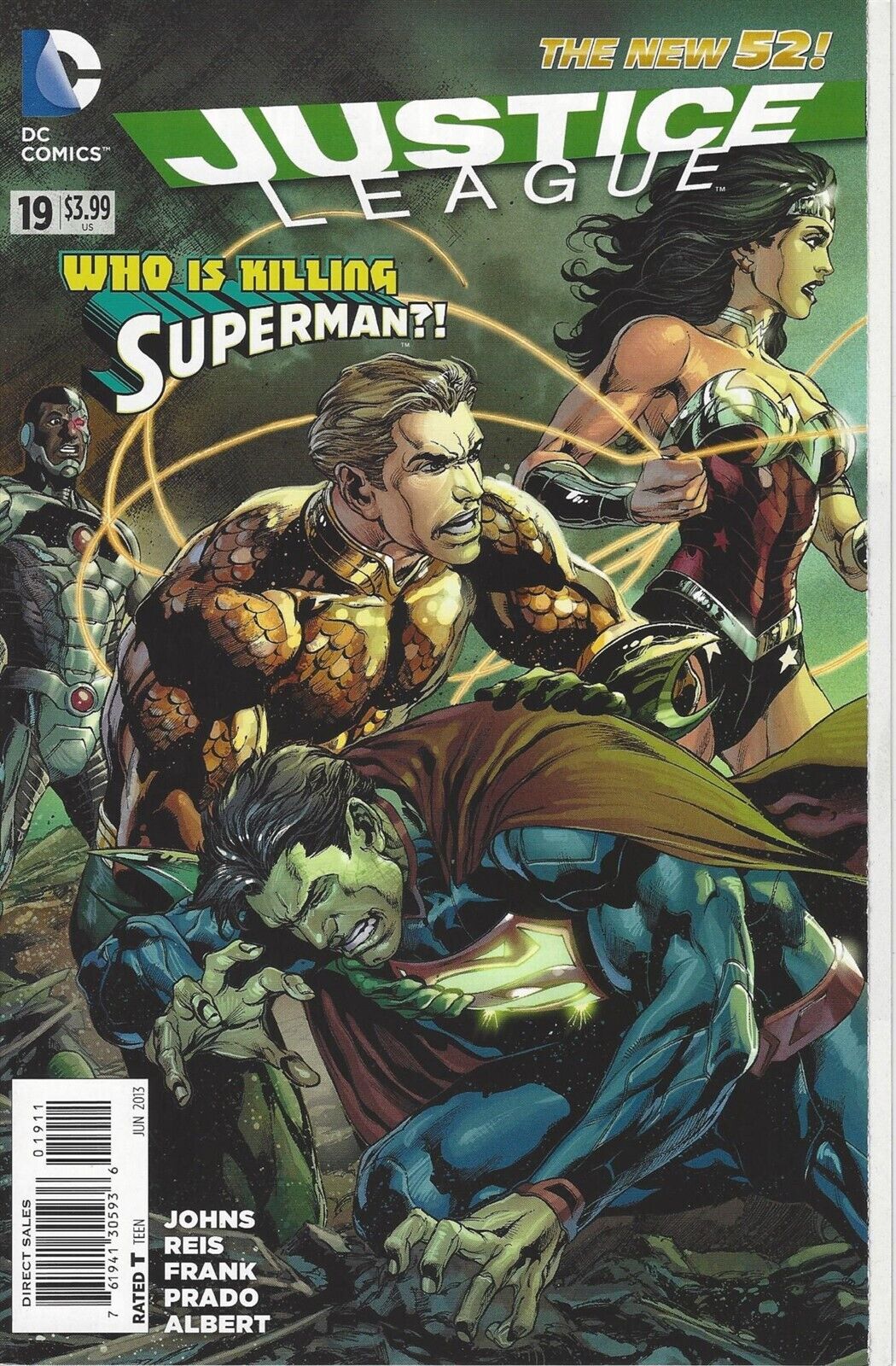 Justice League #19A Who Is Killing Superman?