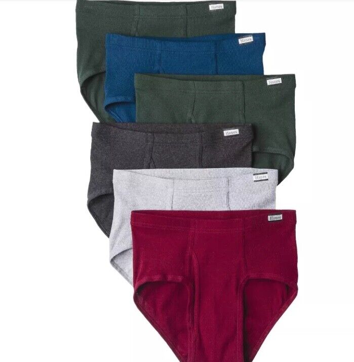Hanes Men's Comfort Soft Waistband Mid-Rise Briefs  (3 or 6 Pack)
