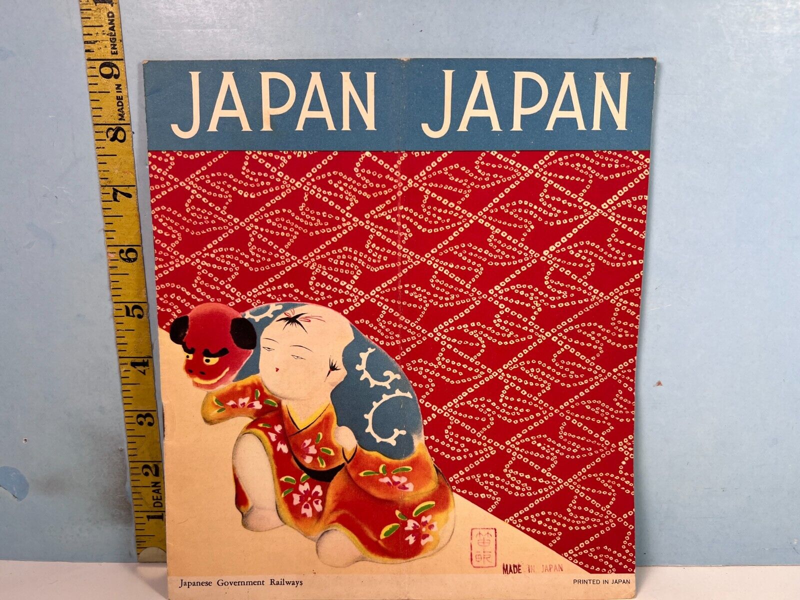1937 Japan Japan - Japanese Government Railways  Propaganda Travel Brochure