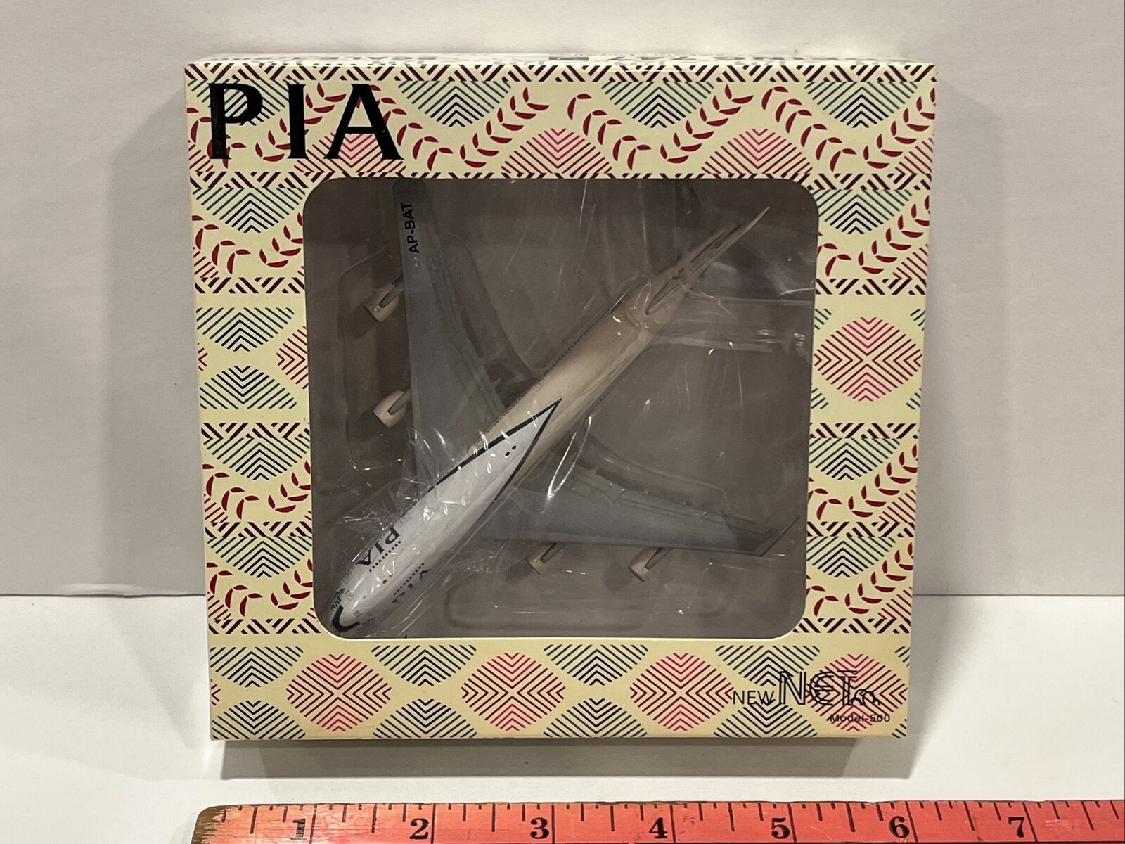 1:500 Herpa PIA Pakistan International Airlines Boeing 747 Toy Airliner Scale