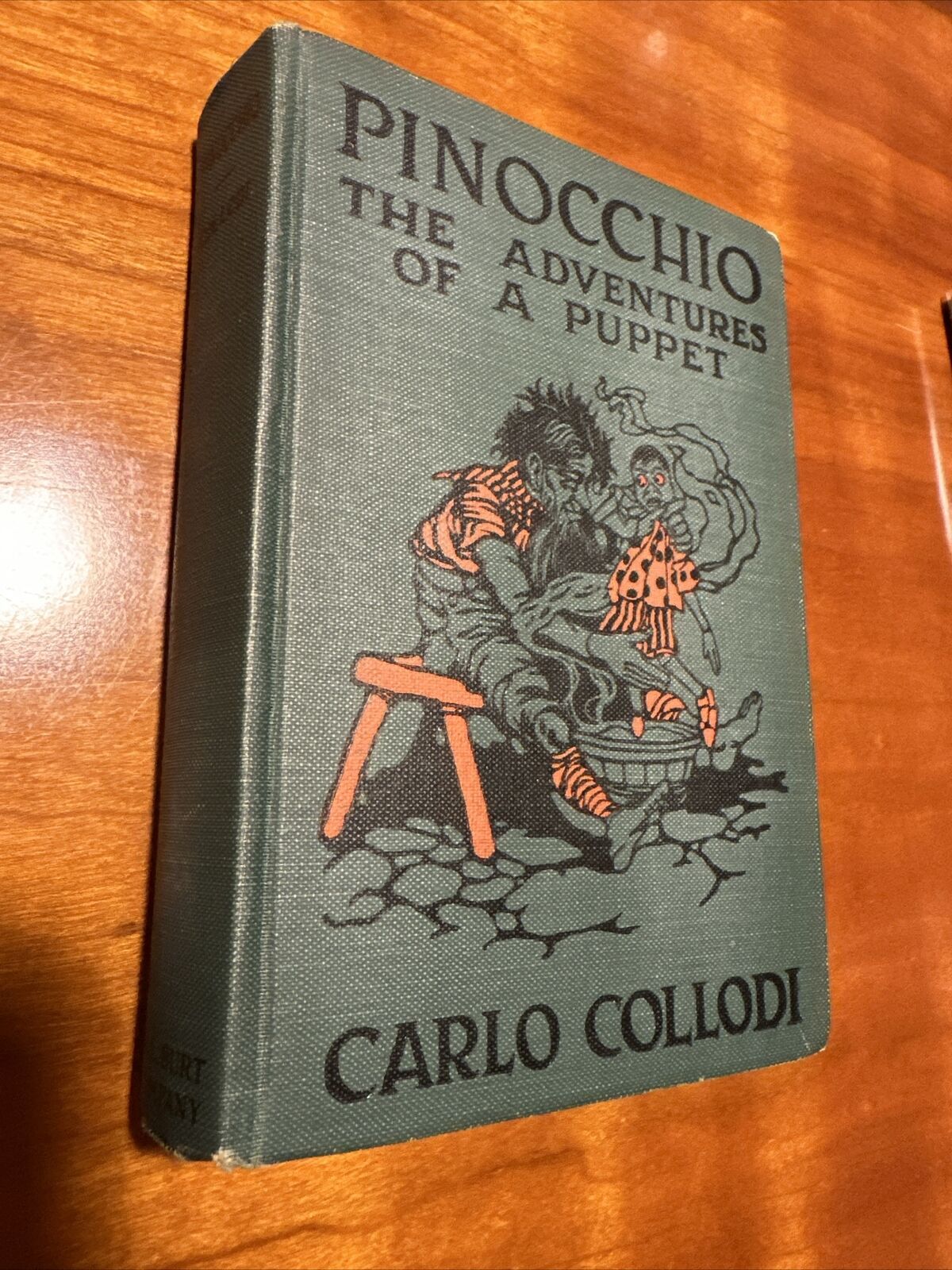 Pinocchio: Adventures of a Puppet Carlo Collodi Early Ed. A. L. Burt Company HC
