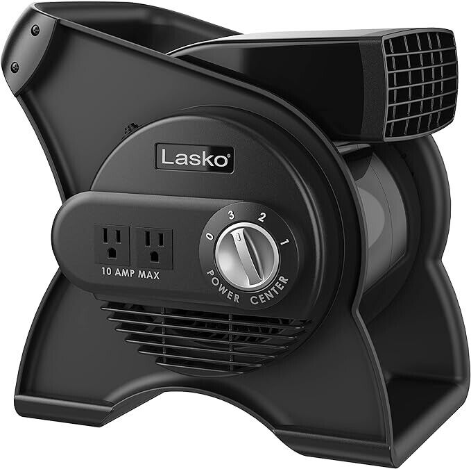 Lasko High Velocity Pivoting Utility Blower Fan Cooling, Ventilating, Exhausting