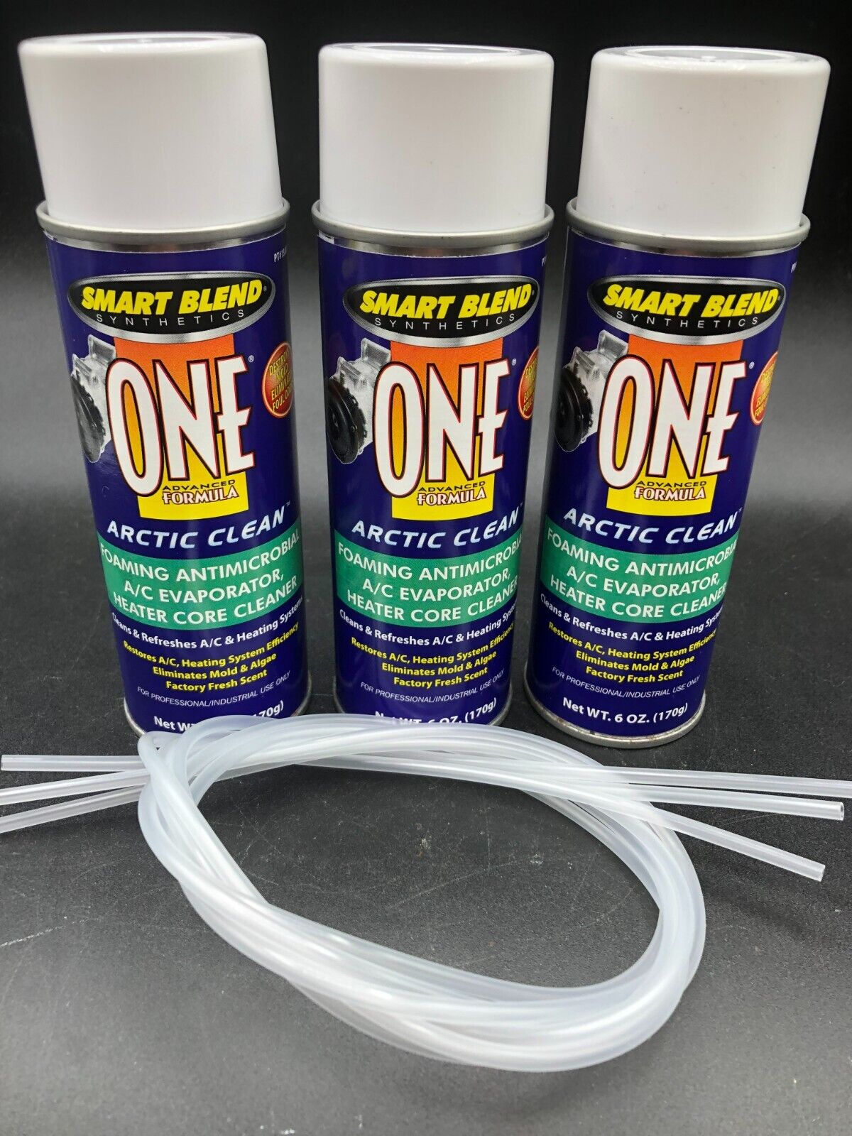 (LOT OF 3) Smart Blend A/C Evaporator and Heater Foam Cleaner