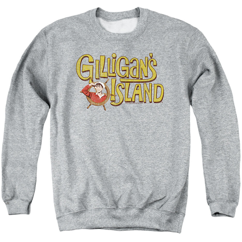 GILLIGANS ISLAND LOGO Licensed Adult Hooded & Crewneck Sweatshirt SM-3XL