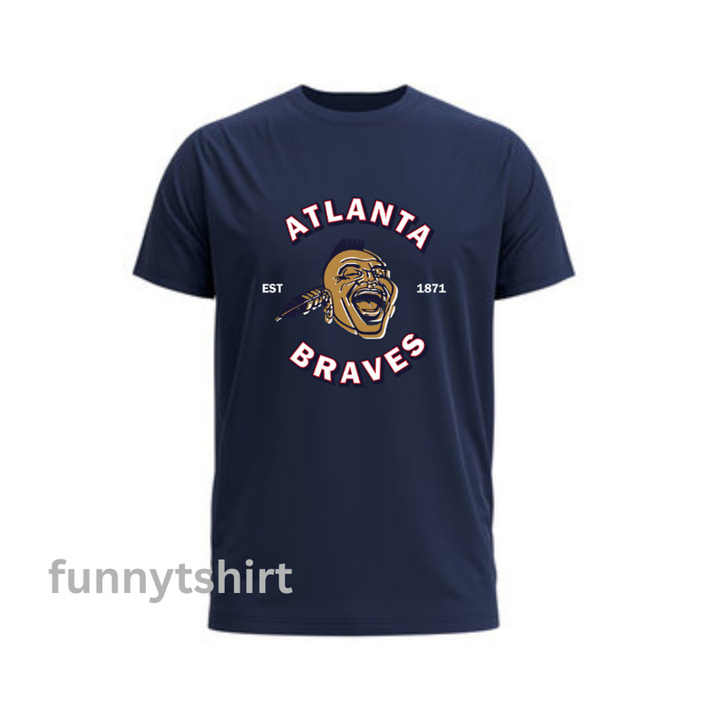 Vintage Atlanta Braves t shirt, team logo, throw back, mlb