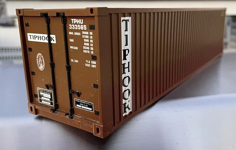 USA Trains Tiphook 40 Foot Intermodal Shipping Container G Scale # 3 Of 20