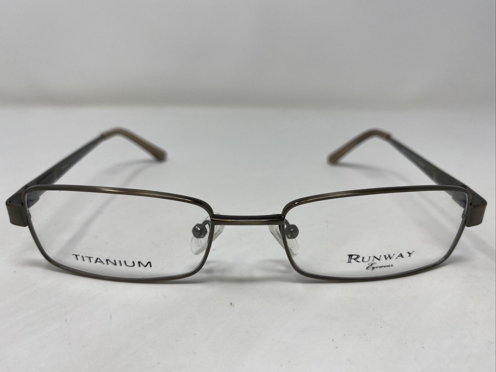 Runway Eyewear RT802 Antique Brown 52-18-135 Full Rim Eyeglasses Frame B34