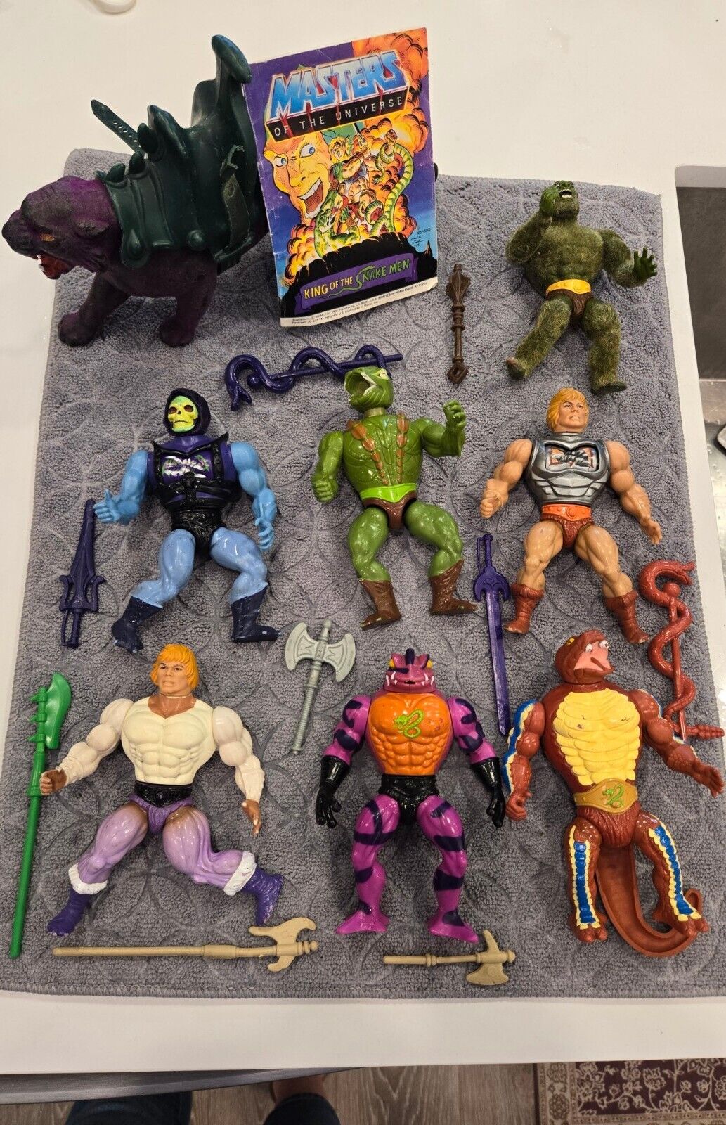 He-Man masters of the universe vintage lot