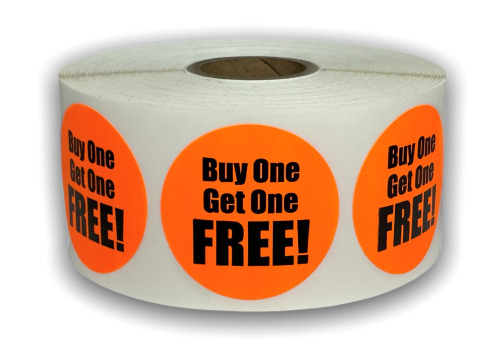 Buy One Get One Stickers | 1.5\