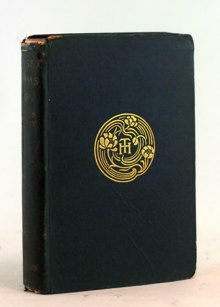 Thomas Hardy First Edition 1898 Wessex Poems and Other Verses Hardcover