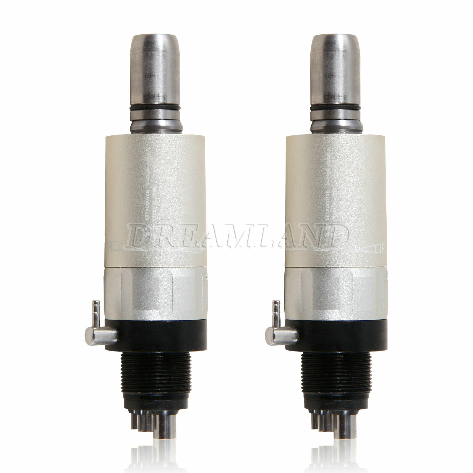 2PCS NSK Style Dental Low Speed Air Motor Handpiece 4 Hole 1:1 Ratio