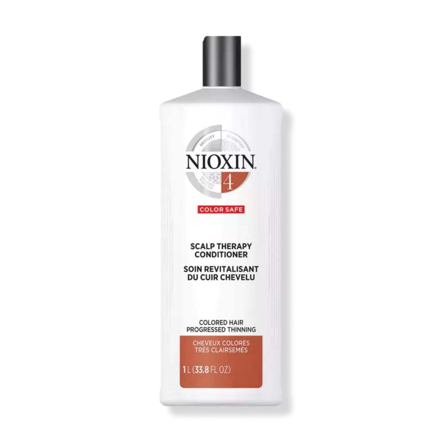 Nioxin System 4 Scalp Therapy Conditioner For Thinning Colored Hair, 33.8 oz