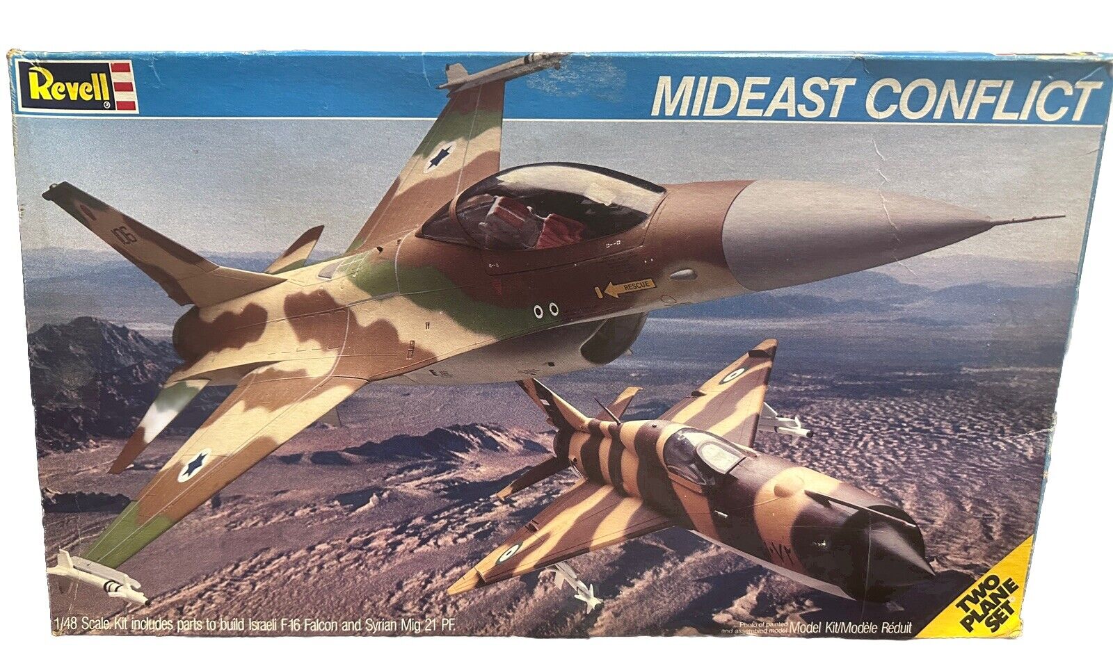 1/48 Revell Mideast Conflict  2 Plane Set
