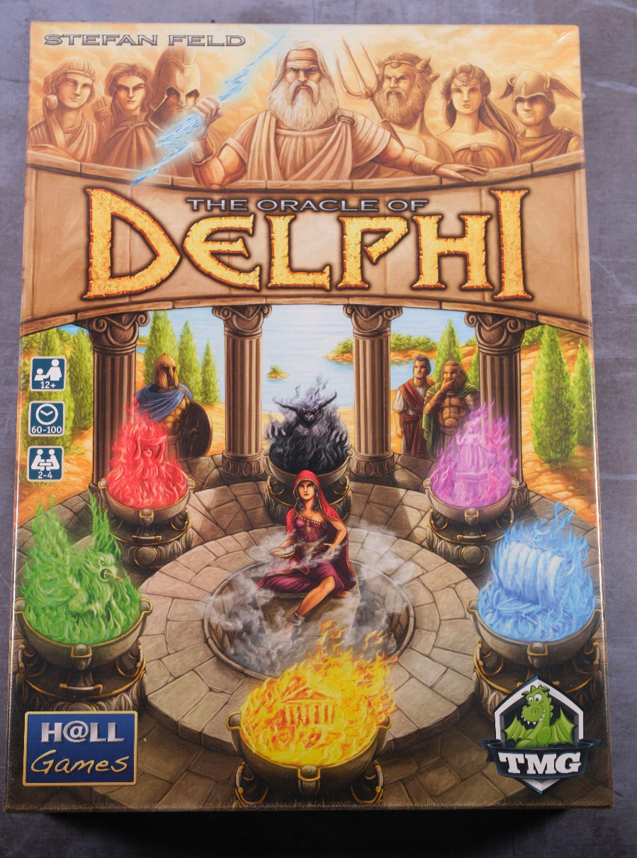 The Oracle of Delphi Board Game - New Sealed from Stefan Feld Out of Print Game