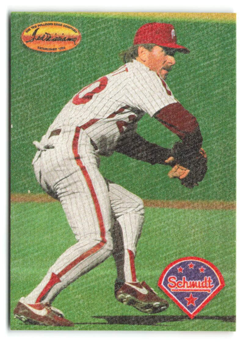 1994 Ted Williams Mike Schmidt #MS5 Mike Schmidt: Schmidt Philadelphia Phillies