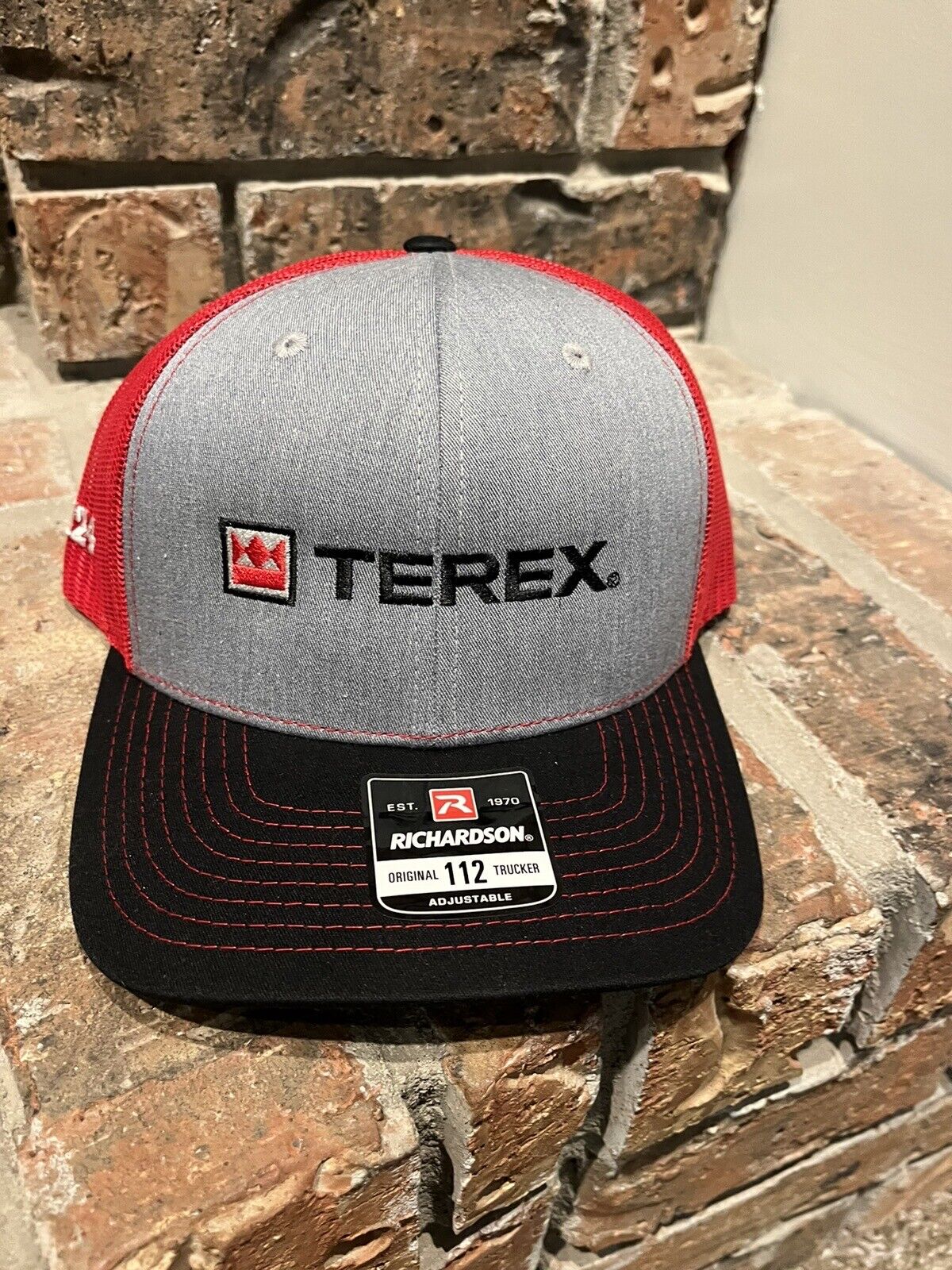 Terex Cranes Logo Trucker Hat Cap Adjustable Richardson 112 Original