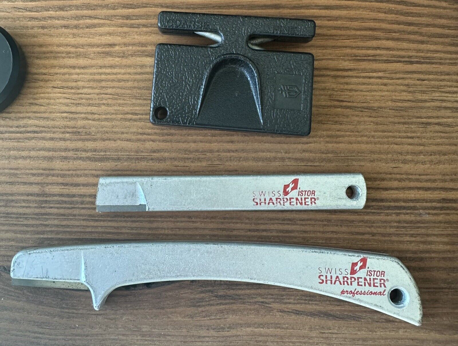 Lot Of 3 Istor Swiss Professional Knife Sharpener Knives + Gerber Switzerland