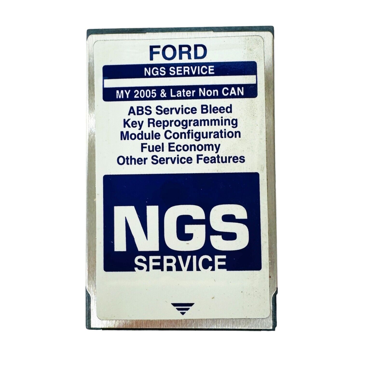 Ford Hickok NGS Service Card Blue MY 2005 and Later Non Can V 15.0 Made in USA