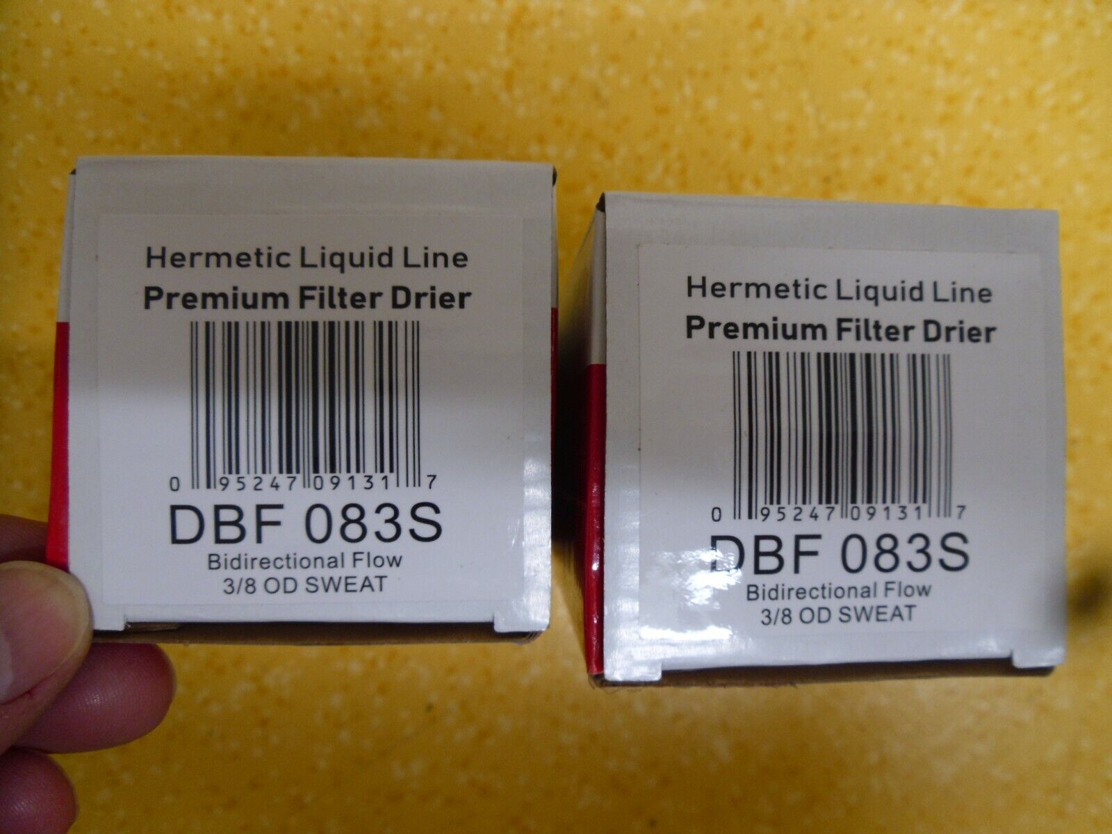 5 PACK DiversiTech DBF083S Hermetic Liquid Line Premium Filter Drier 3/8 OD E3