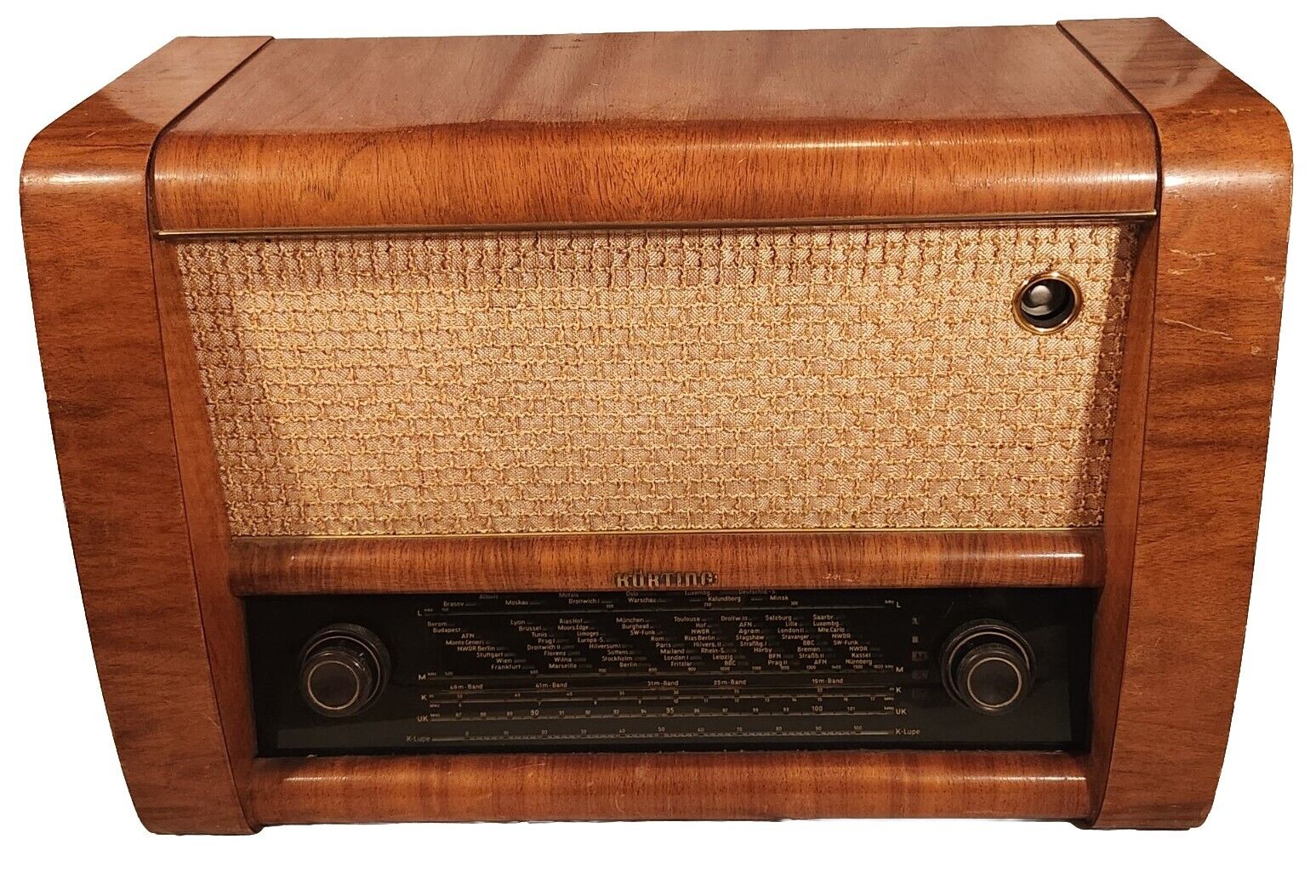 Rare Vintage 1951 Korting Omni Selector 52W German Shortwave Tube Radio 