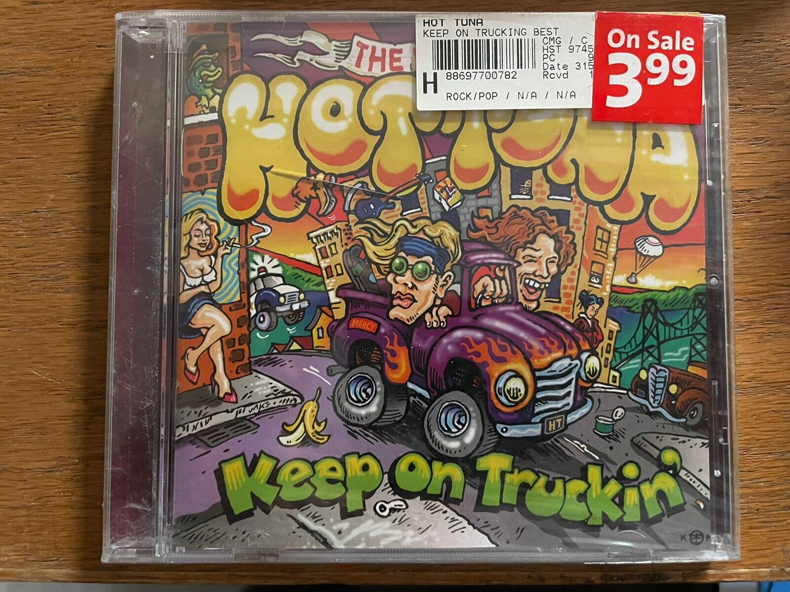 Keep on Truckin\': The Very Best of Hot Tuna by Hot Tuna (CD, 2006) *NEW*