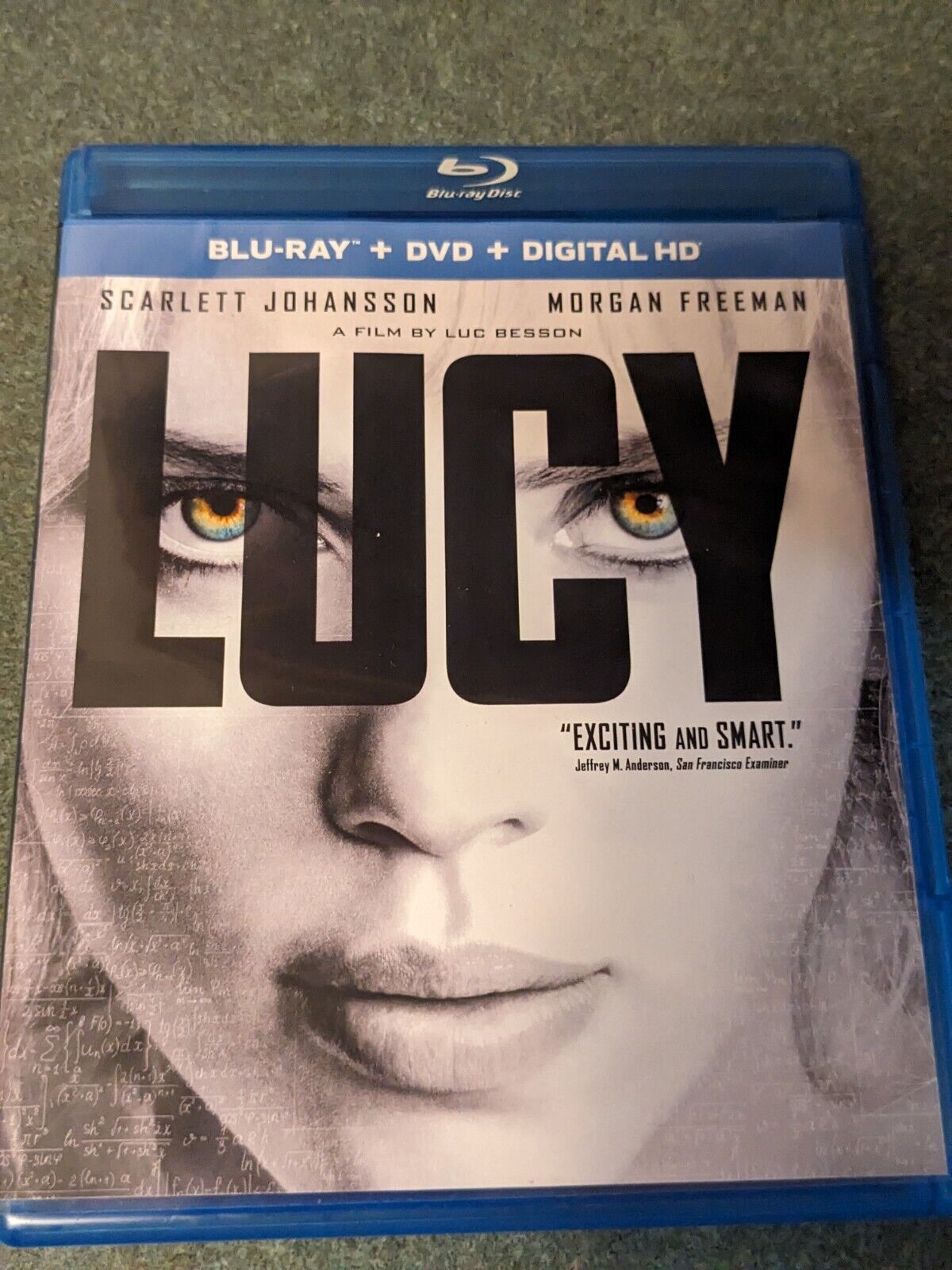 Lucy Blu-ray Disc only 2015, Includes Digital Copy