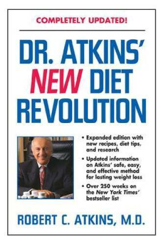 Dr. Atkins\' New Diet Revolution - Hardcover By Robert C. Atkins - GOOD