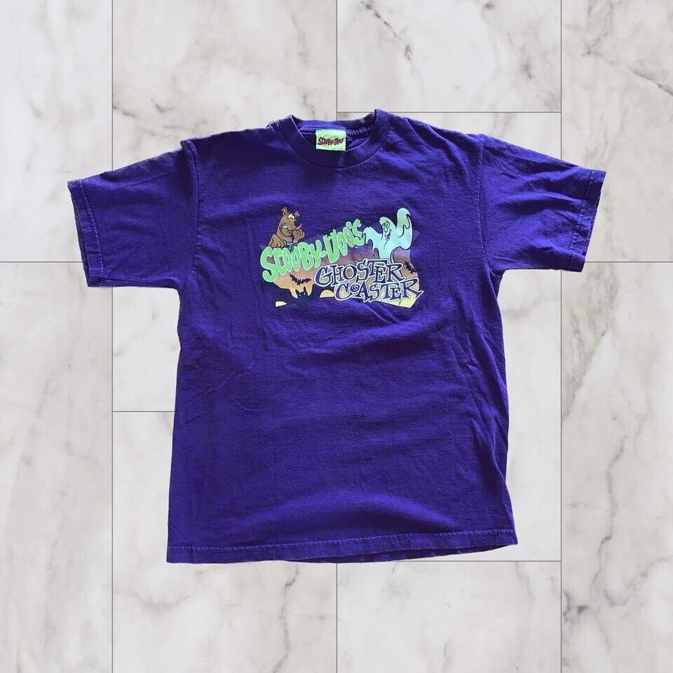 Rare Vintage 90s scooby doo ghoster coaster kings island T-shirt