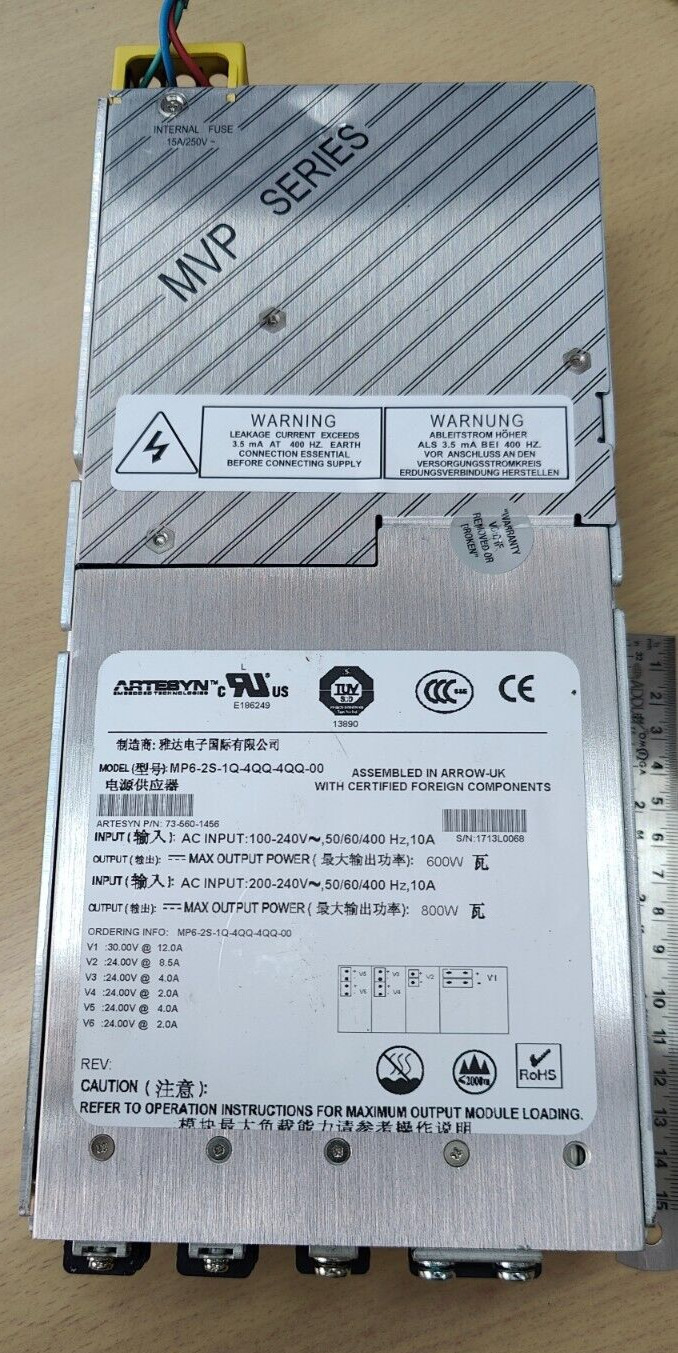 Artesyn  Astec Power MP6-2S-1Q-4QQ-4QQ-00 Maximum output 800W