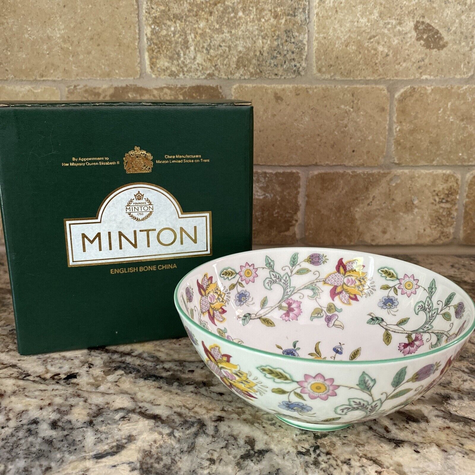 Vintage - Minton /Hadon Hall - ISIS Bowl - Floral - 5.5 \