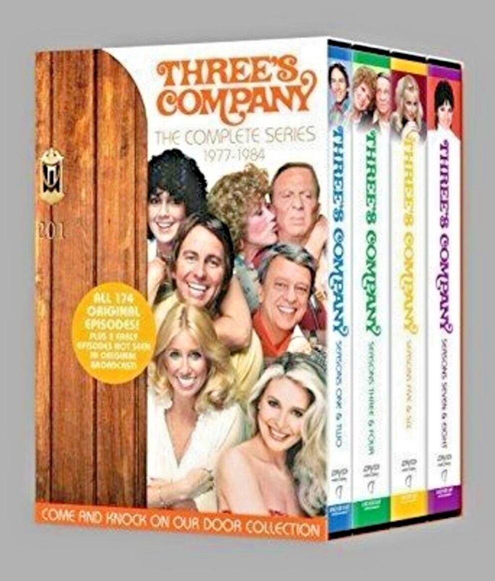 *Three\'s Company: The Complete Series DVD Box Set Seasons 1-8 ~ Brand New