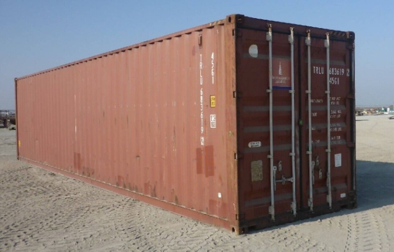 40\' Shipping Container Cargo High Cube Container Storage HC home Ships free