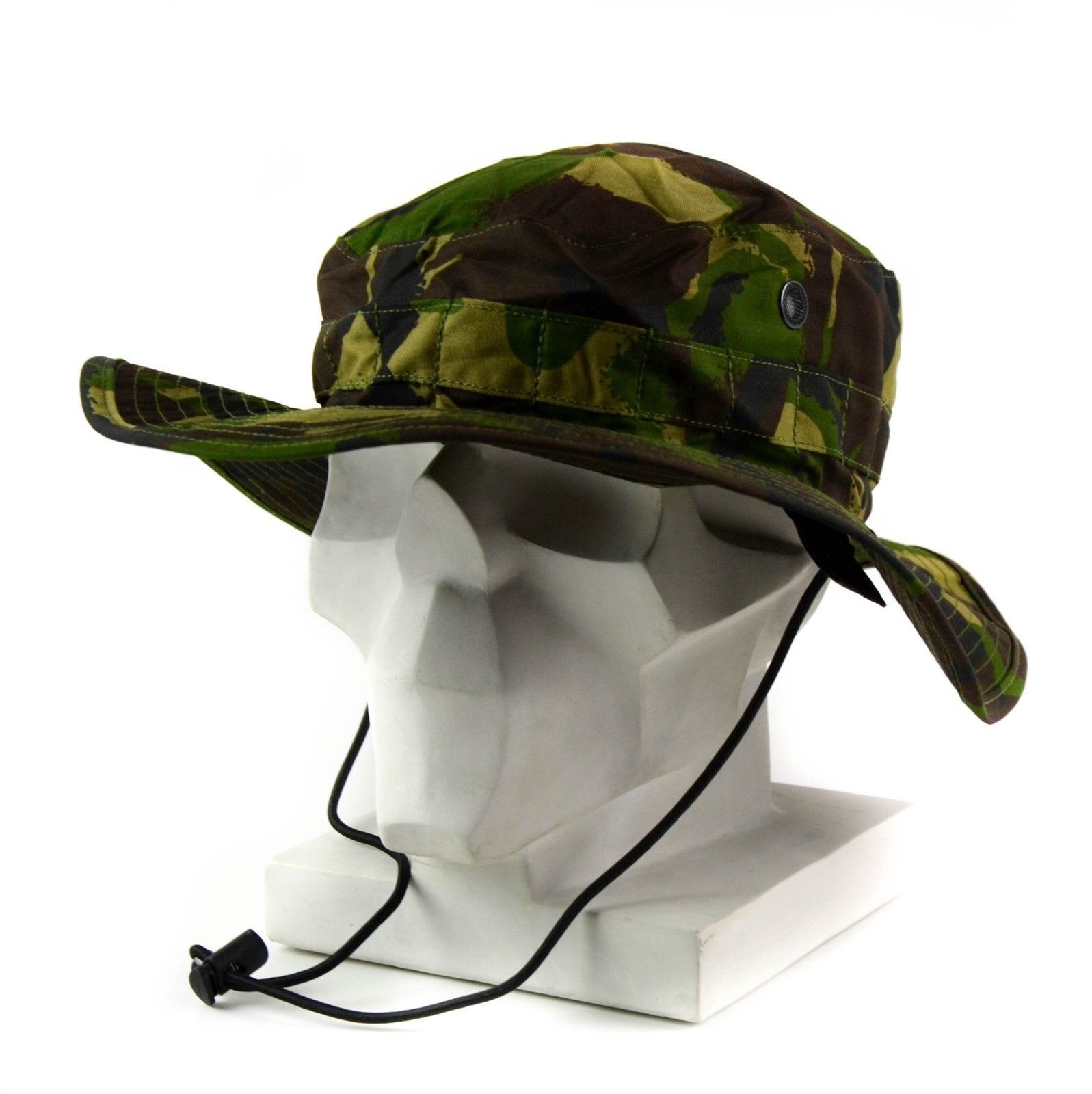 Original British Army bonnie cap Sun Bush Hat woodland camo combat DPM NEW