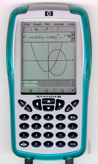 HP XPander Prototype Graphing Calculator  W/stylus and power cable