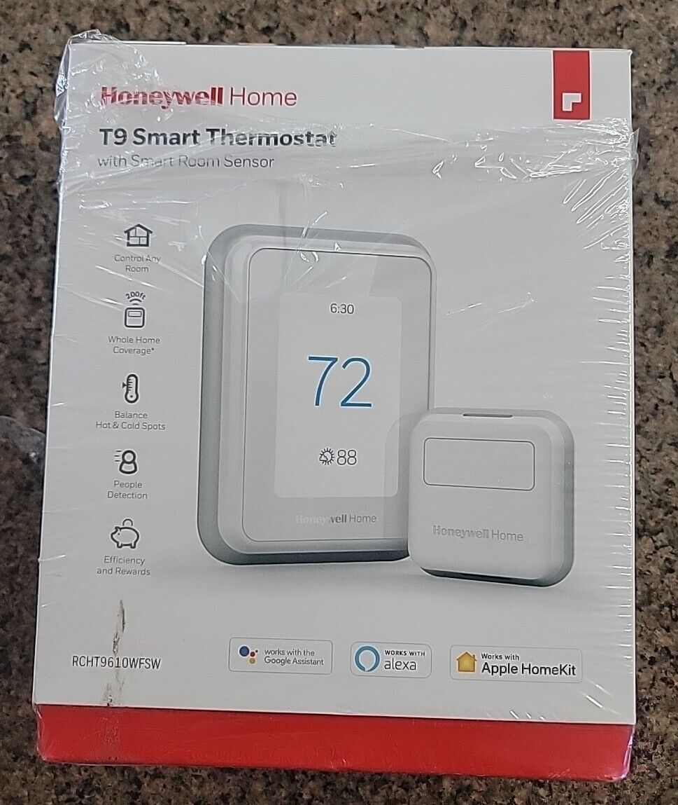 Honeywell Home T9 Wi-Fi Smart Thermostat with RoomSmart Sensor 